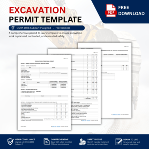 Excavation Permit Template