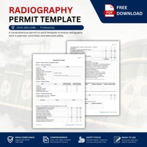 Radiography Permit Template